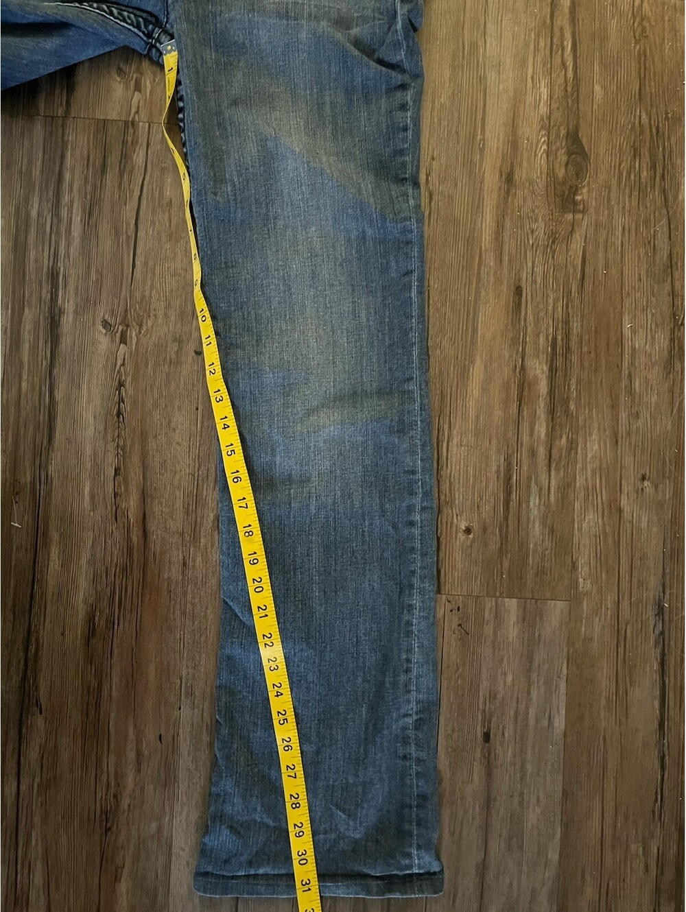 Y2K UKnighted Royal Jeans Sz 10 Boot Cut Dark Wash Pants - Picture 5 of 5